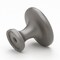 Gliderite Hardware 1-1/4 in. Graphite Gray Rippled Cabinet Knob, 5PK 5415-GPH-5 - alternate 4